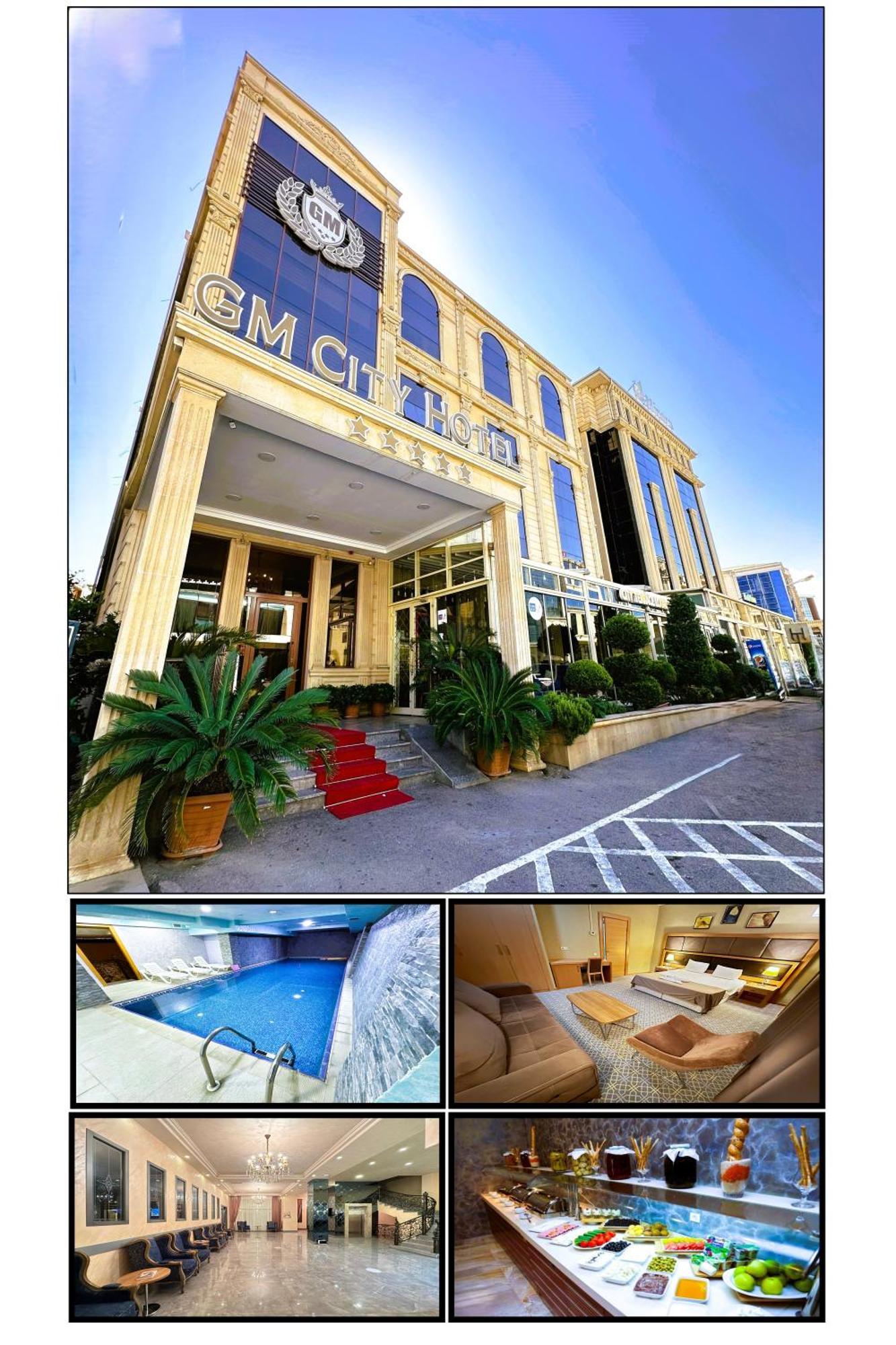 Gm City Hotel Баку Екстериор снимка